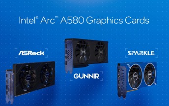 Intel finally launches the Arc A580 graphics card