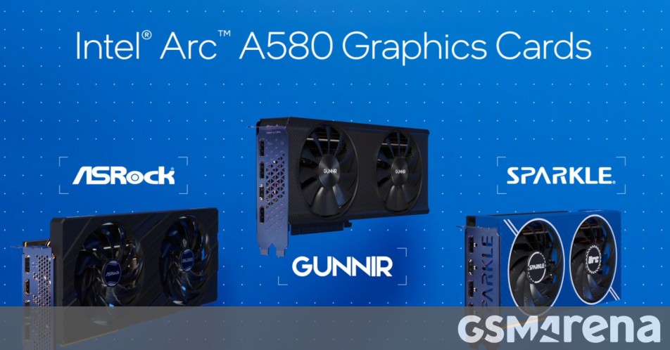 Intel finally launches the Arc A580 graphics card