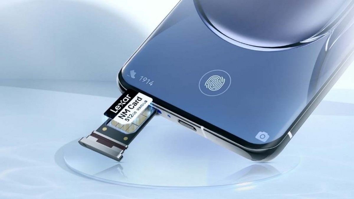 Lexar が Huawei 携帯電話用の 512 GB NM カードを発売