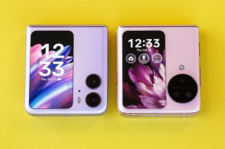 The Oppo Find N2 (left) and the Flip N3 (right)