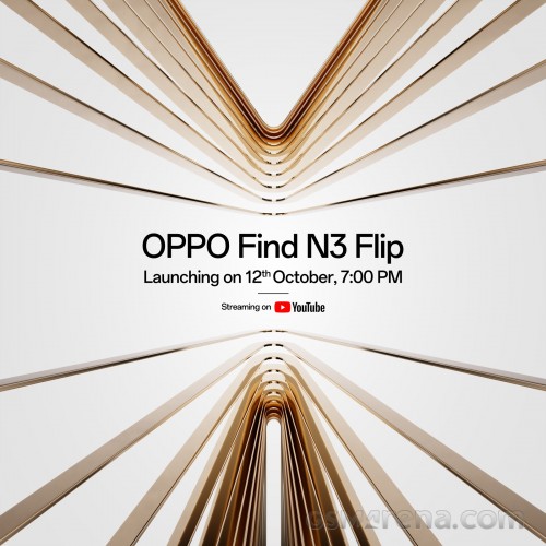 تاریخ عرضه جهانی Oppo Find N3 Flip برای ۱۲ اکتبر تعیین شده است