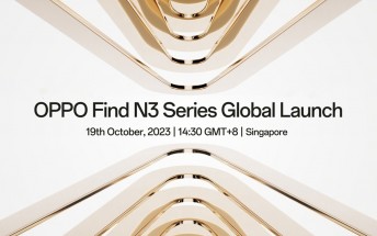 Oppo Find N3 series global launch is scheduled for October 19
