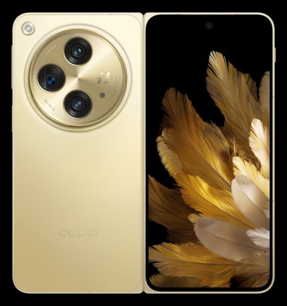 Oppo Find N3 gold and black colors appears in new images