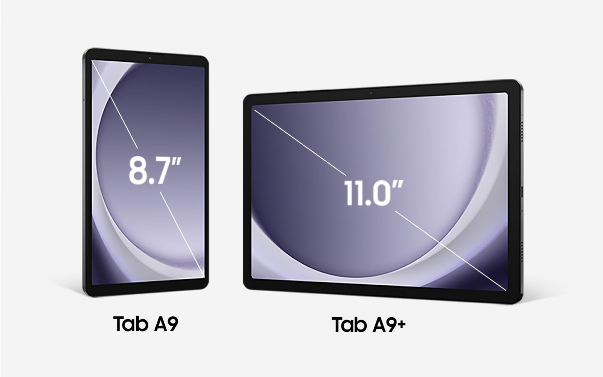 Samsung Galaxy Tab A9 and Tab A9+ are now rolling out