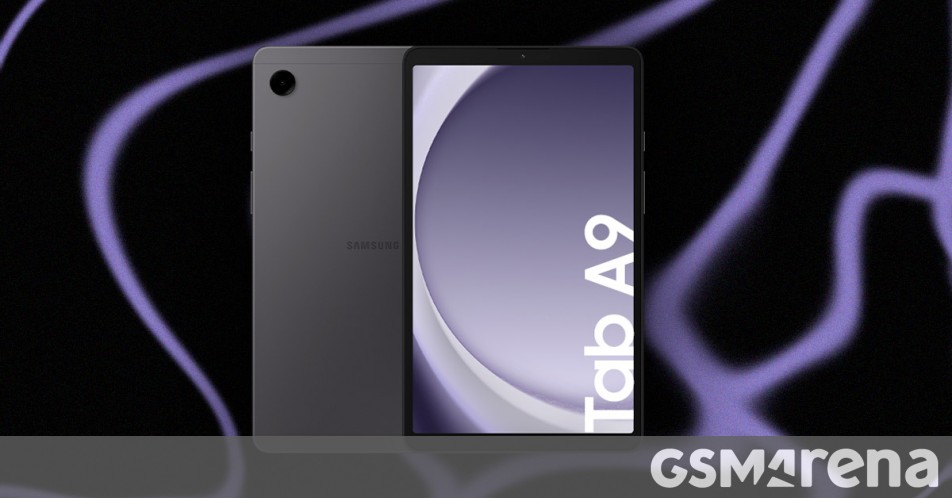 Galaxy Tab A9, Tab A9+ spotted online with live photos