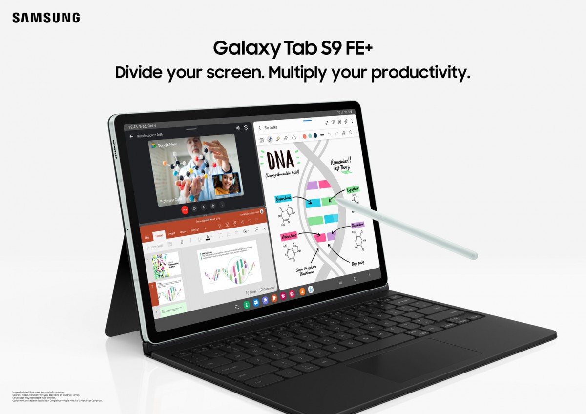 Samsung Galaxy Tab S9 FE and Buds FE announced