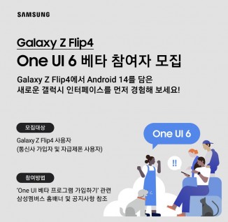One UI 6 beta arrives on the Samsung Galaxy Z Fold4 and Z Flip4