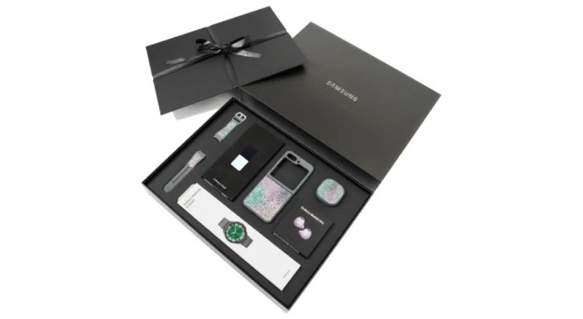 Samsung unveils a special Swarovski-studded bundle: Galaxy Z Flip5, Watch6 and Buds2 Pro