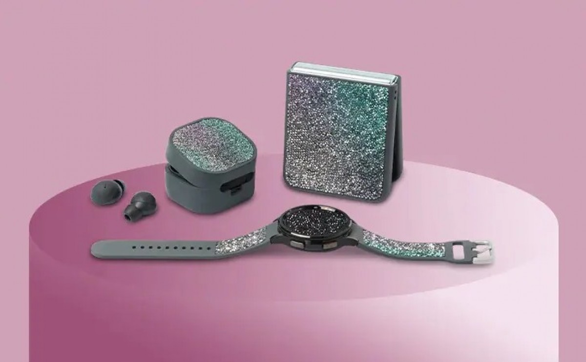 Samsung unveils a special Swarovski-studded bundle: Galaxy Z Flip5, Watch6 and Buds2 Pro