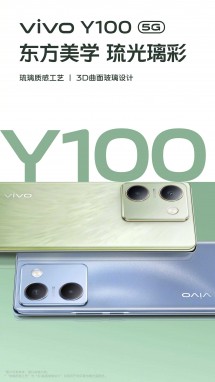 vivo's promo materials for the Y100 5G