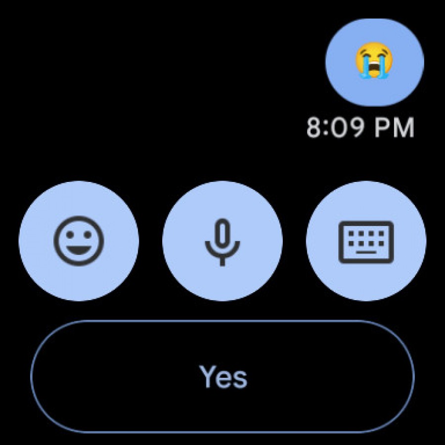 Wear os 2025 iphone messages