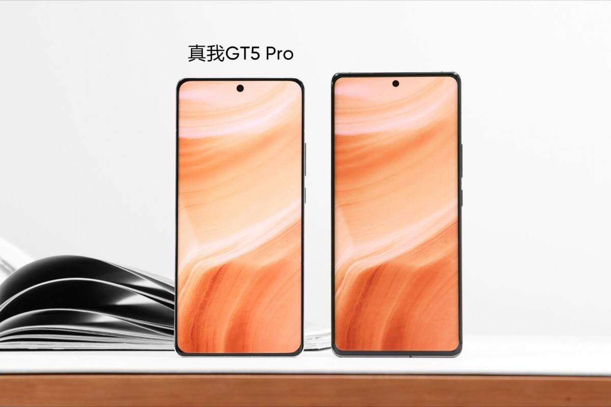 Realme GT5 Pro frontal design officially confirmed