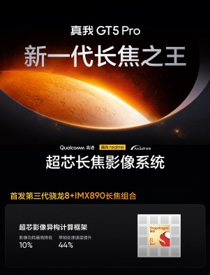 Realme GT5 Pro's teaser poster on Weibo