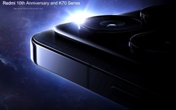 Redmi K70 lineup's launch date announced - November 29