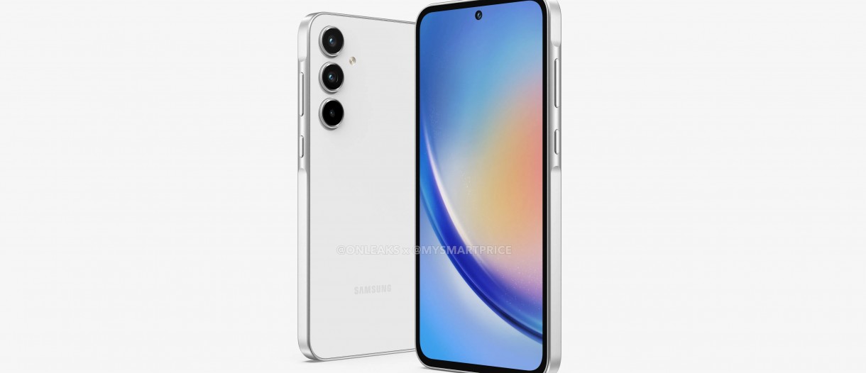Exclusive] Samsung Galaxy A54 5G renders show punch-hole display, vertical  triple cameras