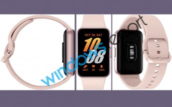 Samsung Galaxy Fit 3 smartband leaks in official-looking renders 