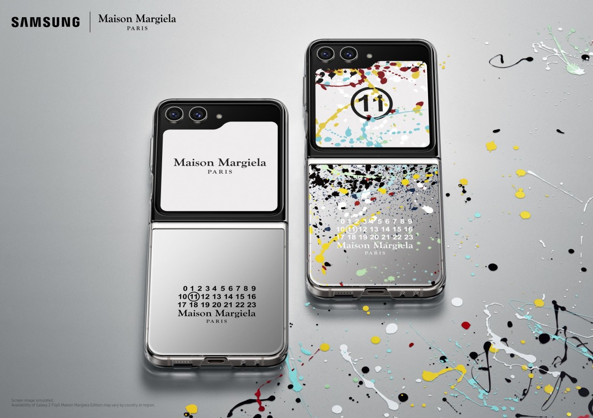Samsung Galaxy Z Flip5 Maison Margiela Edition has been announced