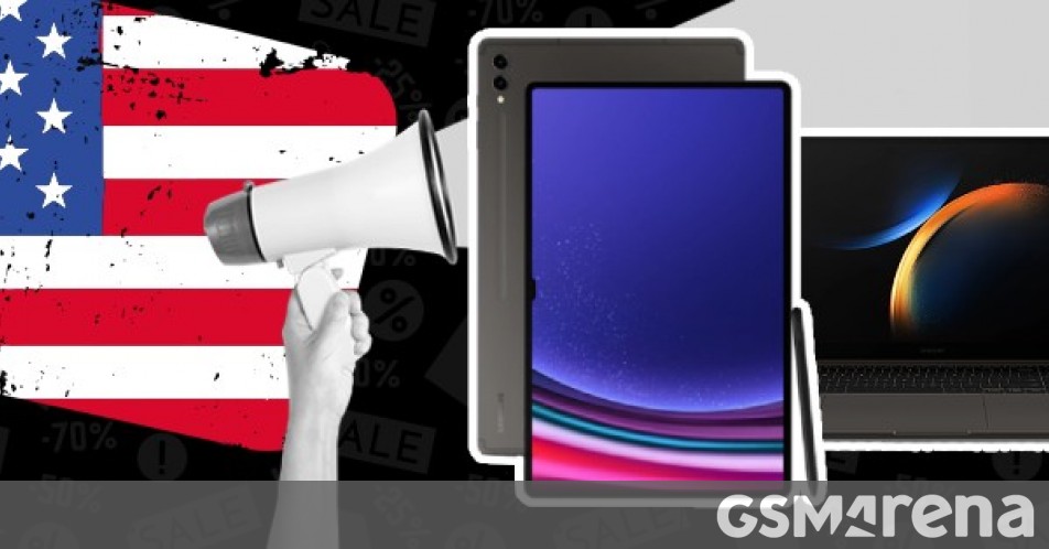 Samsung US offers free upgrade for Galaxy Tab S9 series, deep discounts on Galaxy Book3
