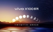 vivo X100 series will arrive on November 13, Watch 3 to tag along