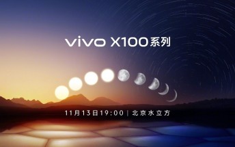 vivo X100 series will arrive on November 13, Watch 3 to tag along