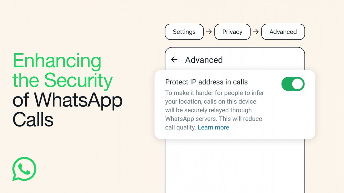 WhatsApp теперь может скрывать ваш IP-адрес во время звонков