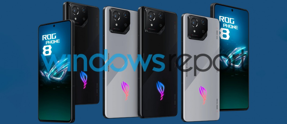 ASUS ROG Phone 8 Pro Official High-Res Renders Revealed