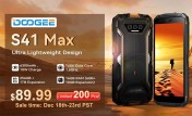 Doogee S41 Max and S41 Plus pricing and retail packages