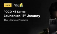Poco X6 lineup's launch date revealed by Flipkart