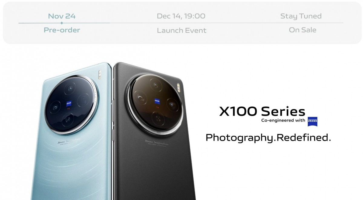 vivo X100, X100 Pro global launch date announced