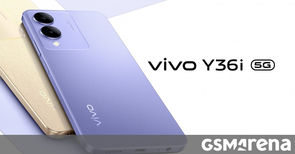 vivo Y36i goes official with Dimensity 6020 SoC and 5,000 mAh battery
