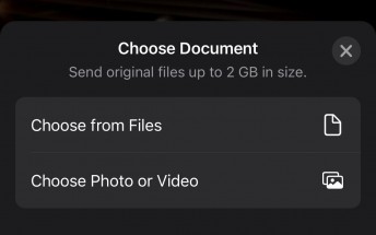 WhatsApp برای iOS گزینه ای را برای ارسال تصاویر و ویدیوهای فشرده نشده اضافه می کند