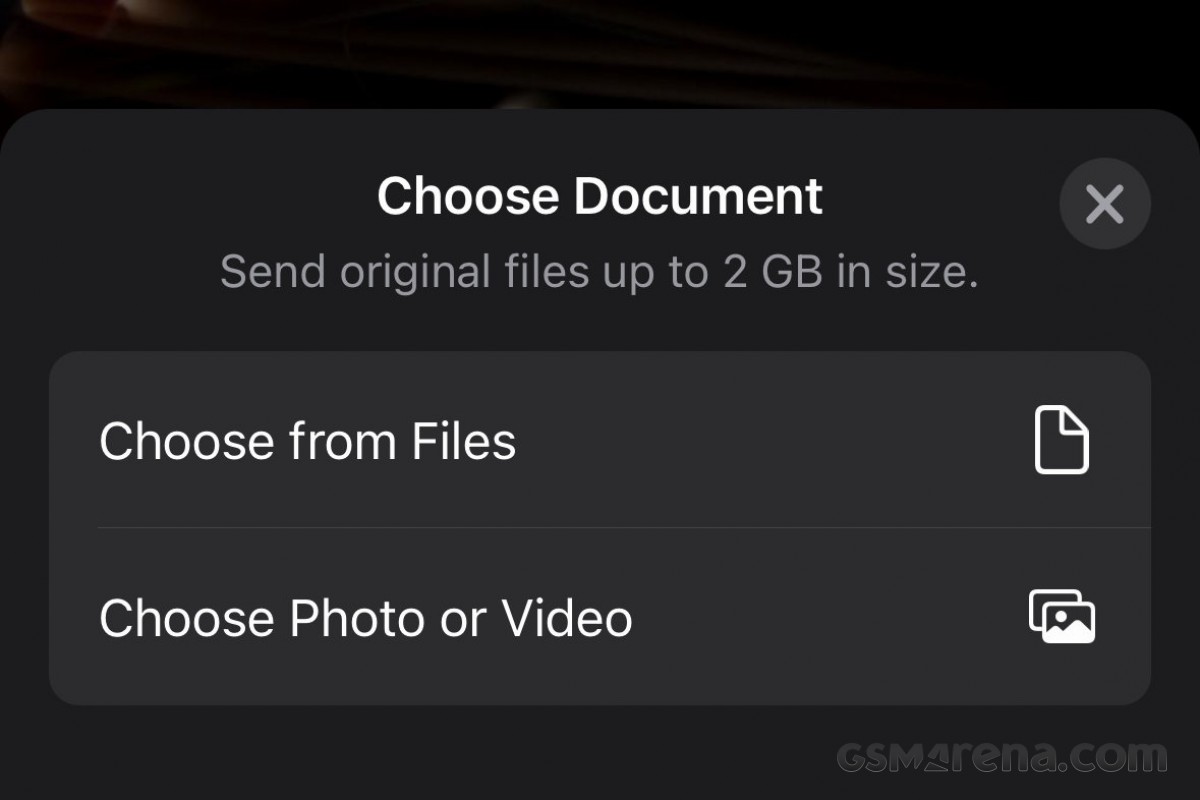 WhatsApp for iOS adds option to send uncompressed images and videos