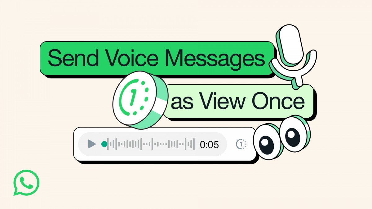 WhatsApp's 'View Once' feature for photos and videos expands to voice messages