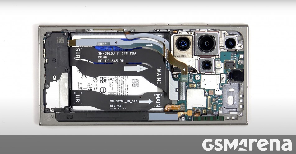 Samsung Galaxy S24 Ultra teardown shows new extensive vapor chamber