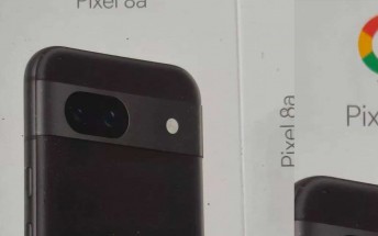 Google Pixel 8a retail box leak confirms black color, 27W charging support