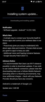 Nokia G42 Android 14 update