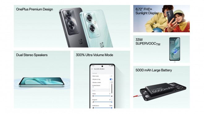 OnePlus Nord N30 SE 5G key specs