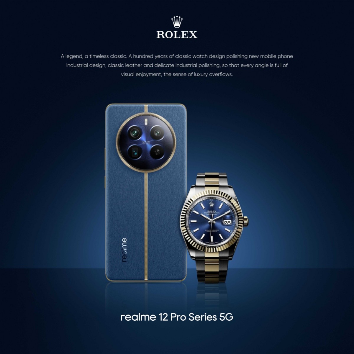 Realme will partner with Rolex in upcoming 12 Pro series