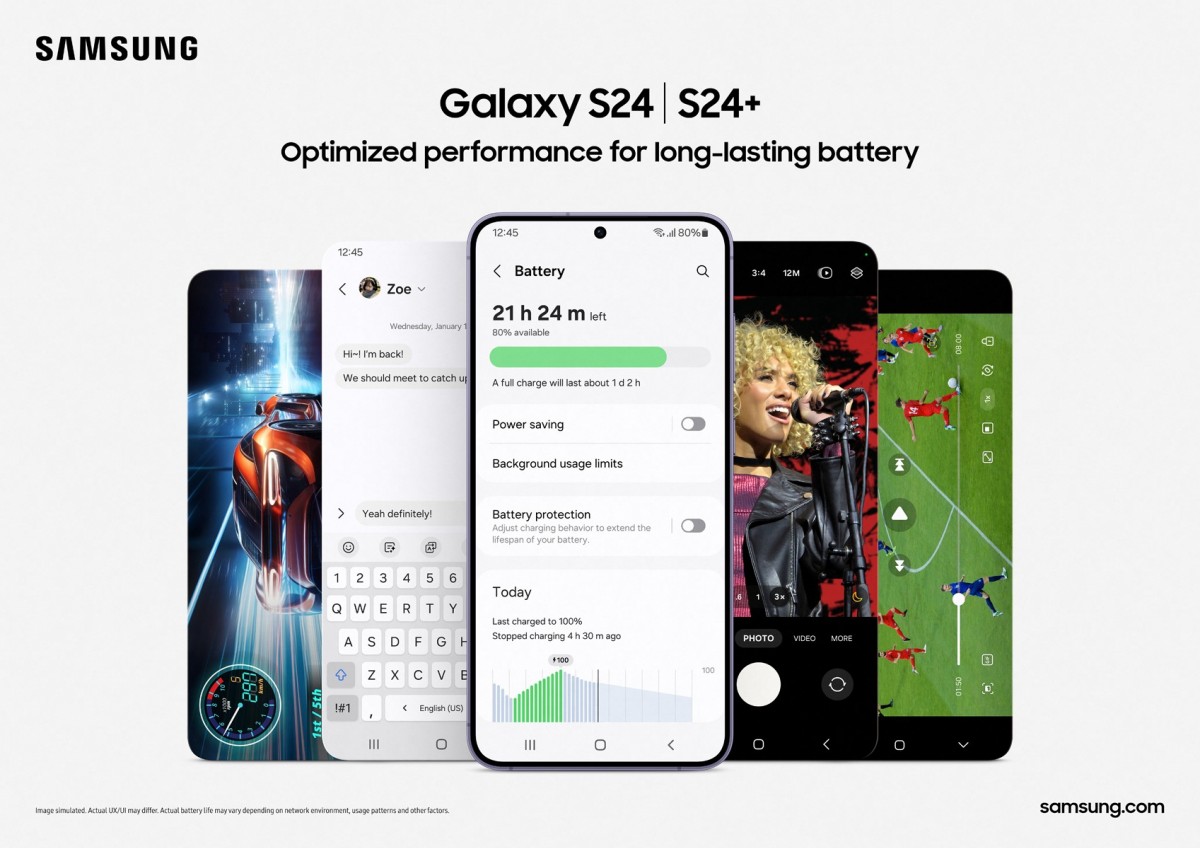 Samsung Galaxy S24+ gets QHD+ display and 12GB of RAM, S24 tags along with 7 years of support