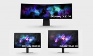 Samsung unveils its first flat OLED gaming monitors (32" and 27"), plus  49" curved one
