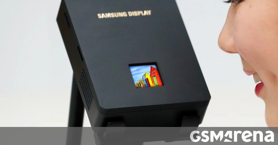 Samsung Unveils 3,500 Ppi Screen For XR Headsets - GSMArena.com News