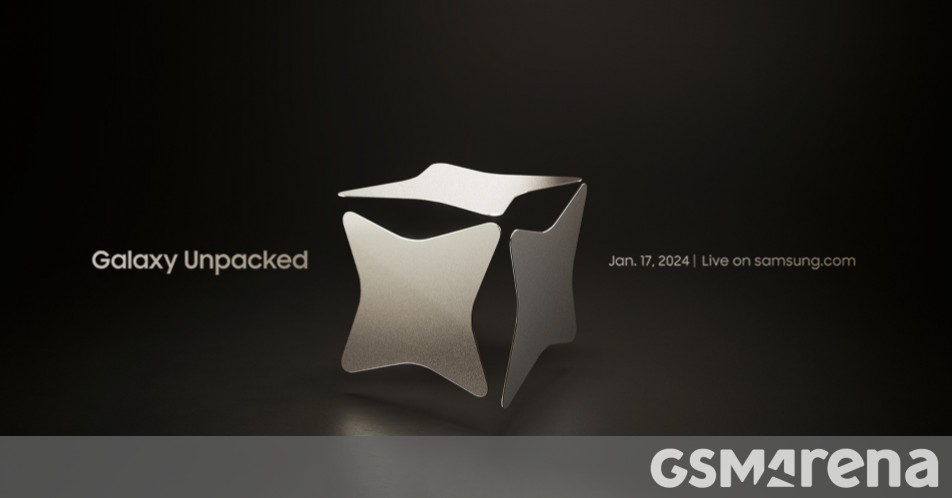 Samsung a officiellement programmé l'événement Galaxy S24 Unpacked pour le 17 janvier