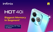Infinix Hot 40i to launch in India on February 16