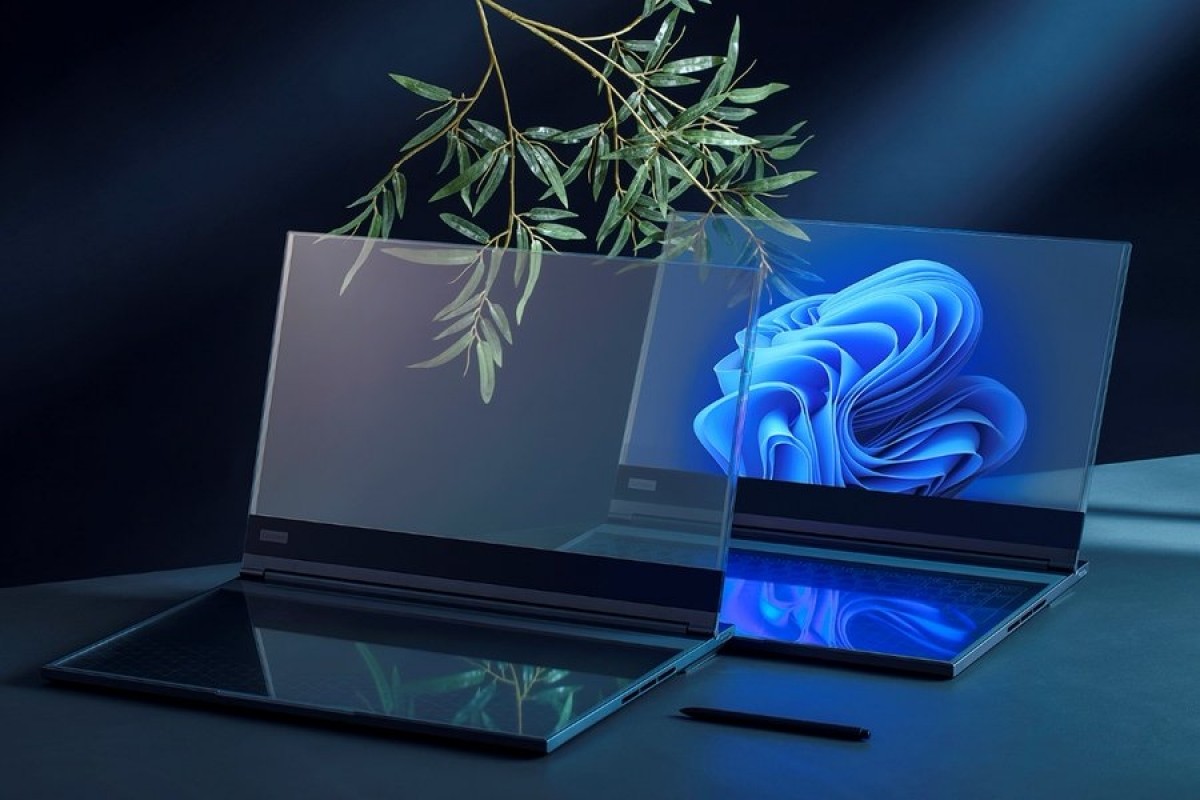 Lenovo is bringing fully transparent laptop concept at MWC 2024