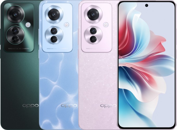 Oppo Reno11 F arrives with Dimensity 7050, 64MP camera, and 120Hz screen