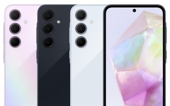 Samsung Galaxy A35 found in the Google Play Console