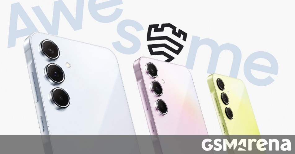 Samsung posts support pages for the Galaxy A55 and A35 early
