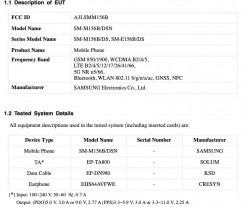 Samsung Galaxy M15 5G (SM-M156B) on FCC