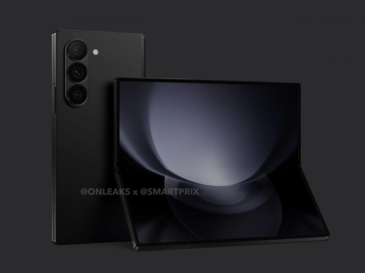 Samsung Galaxy Z Fold6'nın ilk görselleri benzer tasarımı ortaya koyuyor