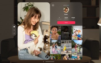 TikTok is now available for the Apple Vision Pro